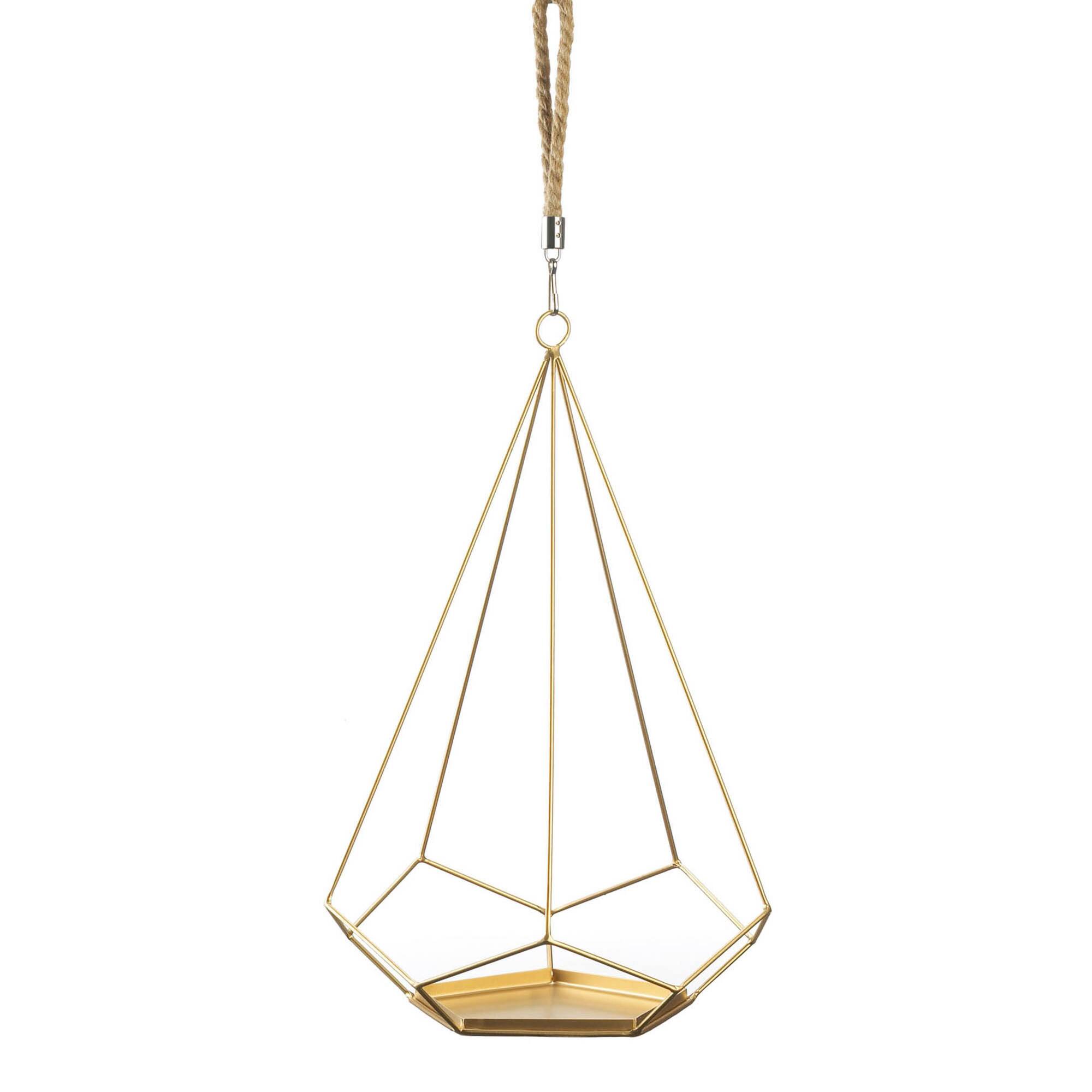 16" Prism Hanging Plant Holder